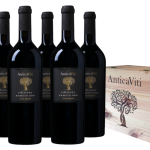 Antica Viti Edizione Numero Uno Vino Rosso wijnkist (6 flessen)