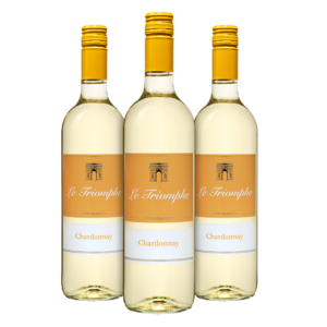 Le Triomphe Chardonnay Probeerpakket (3 flessen)