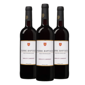 Pierre Baptiste Merlot-Cabernet Sauvignon Probeerpakket (3 flessen)