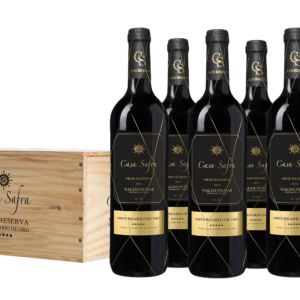 Casa Safra Gran Reserva Aniversario de Oro in luxe wijnkist