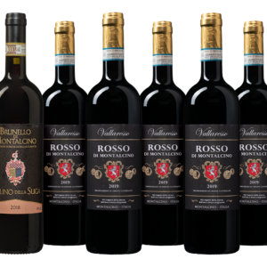 Toscaanse Topwijnen (1x Brunello di Montalcino & 5 x Rosso di Montalcino)