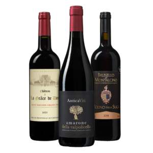 Premium Wijnpakket Rood (3 flessen)