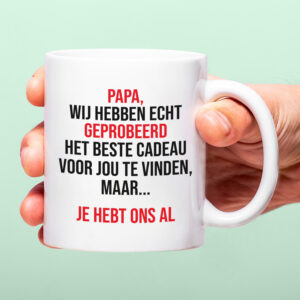 Mok Papa We Hebben Het Geprobeerd