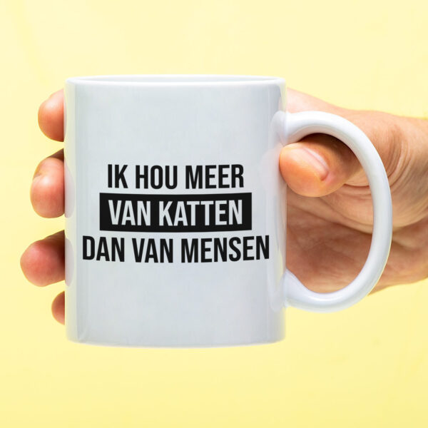 Mok Ik Hou Meer Van Katten Dan Van Mensen