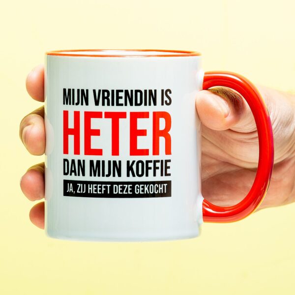 Mok Mijn Vriendin Is Heter Dan Mijn Koffie