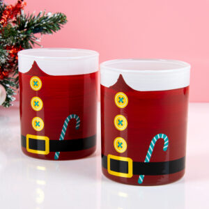 Kerstman Whiskeyglas (set Van 2)
