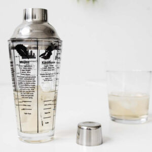 Cocktailshaker met Recepten