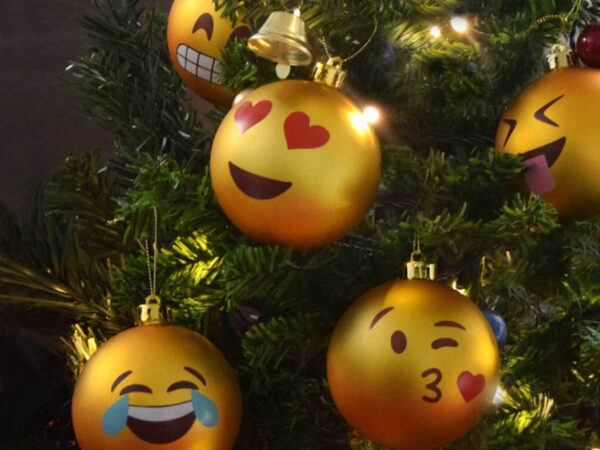 Emoji Kerstballen