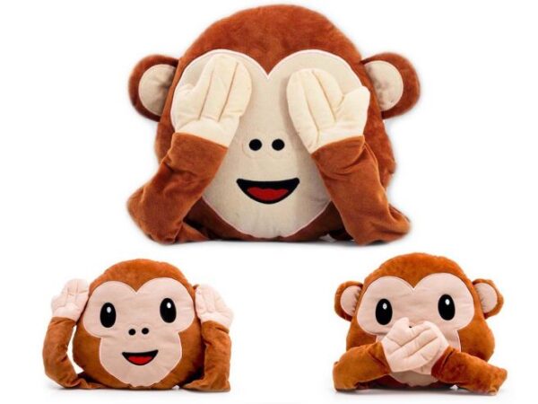 Emoji Kussen Aapje