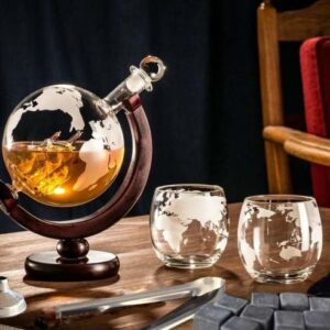 Whiskey Wereldbol Karaf