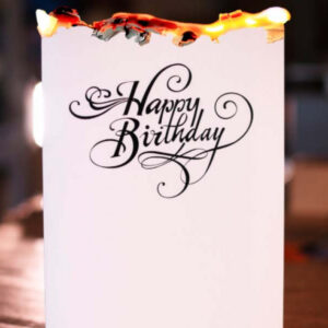 Never-Ending Birthday Card