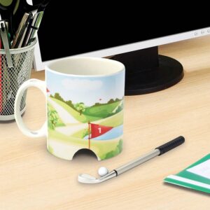 Golf Mok met Golfstick