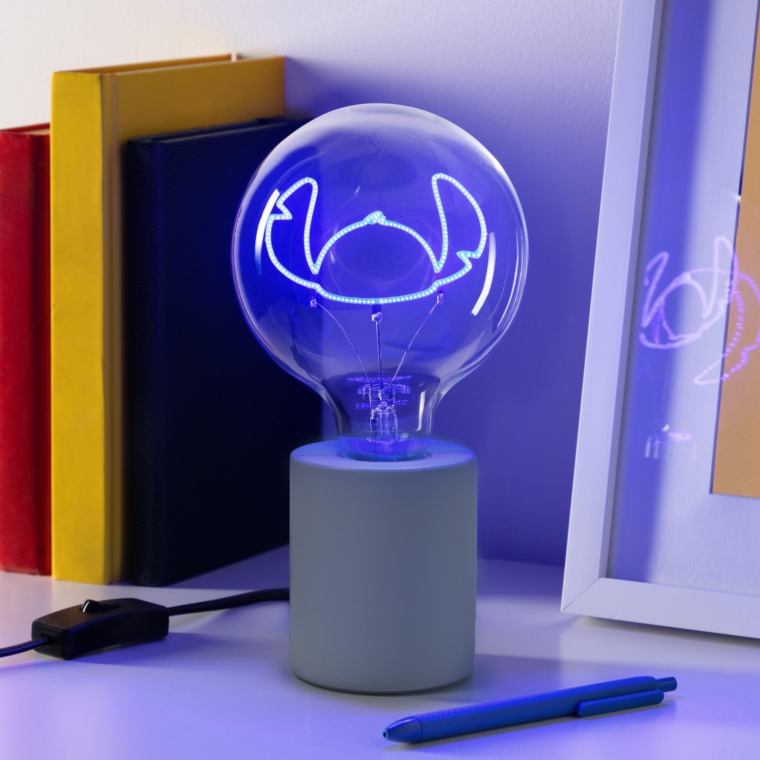 Disney Stitch ledlamp met keramische voet 1 Disney Stitch ledlamp met keramische voet