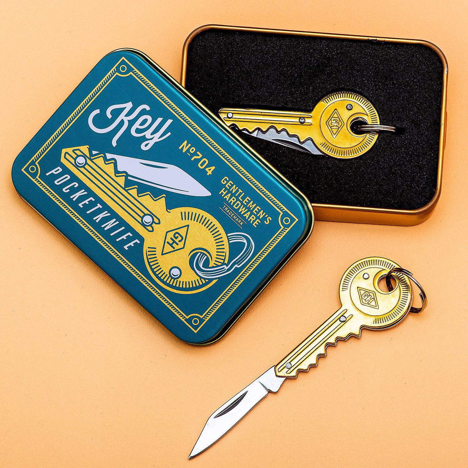 Sleutel zakmes 1 Sleutel zakmes