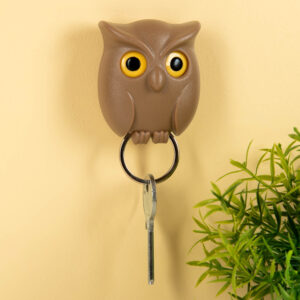 Nachtuil Sleutelhouder - Bruin