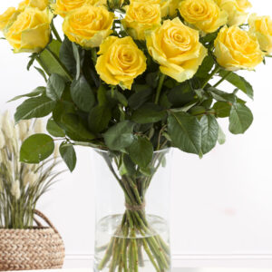 20 gele rozen - Good Times