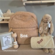 Jollein Babycadeauset Luiertas Rugzak Boucle - Biscuit