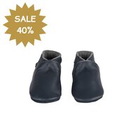 Baby Dutch babyslofjes Effen Blauw XS