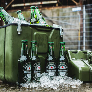 Jerrycan Giftbox 20L - Groen - Unieke Opbergdoos - Stoere Stalen Jerrycan - Multifunctioneel Cadeau - Originele Opberger