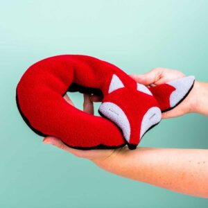 Noah The Fox Verwarmd Nekkussen - Rood