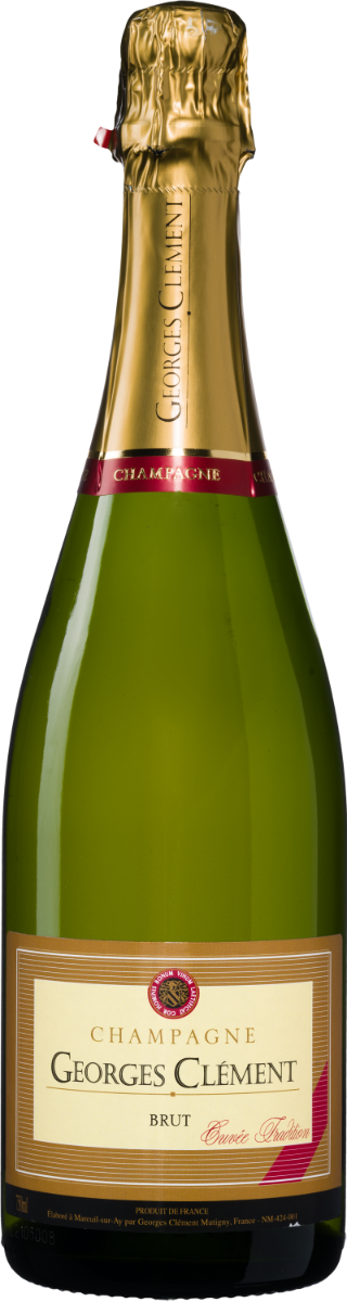 1 fles Georges Clément Champagne Brut 1 1 fles Georges Clément Champagne Brut