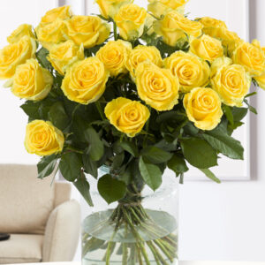 30 gele rozen - Good Times