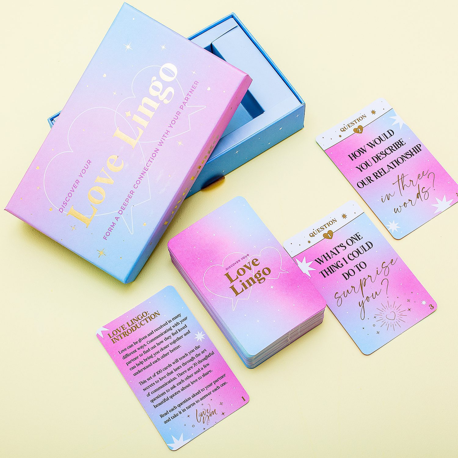 Love Lingo kaarten 1 Love Lingo kaarten