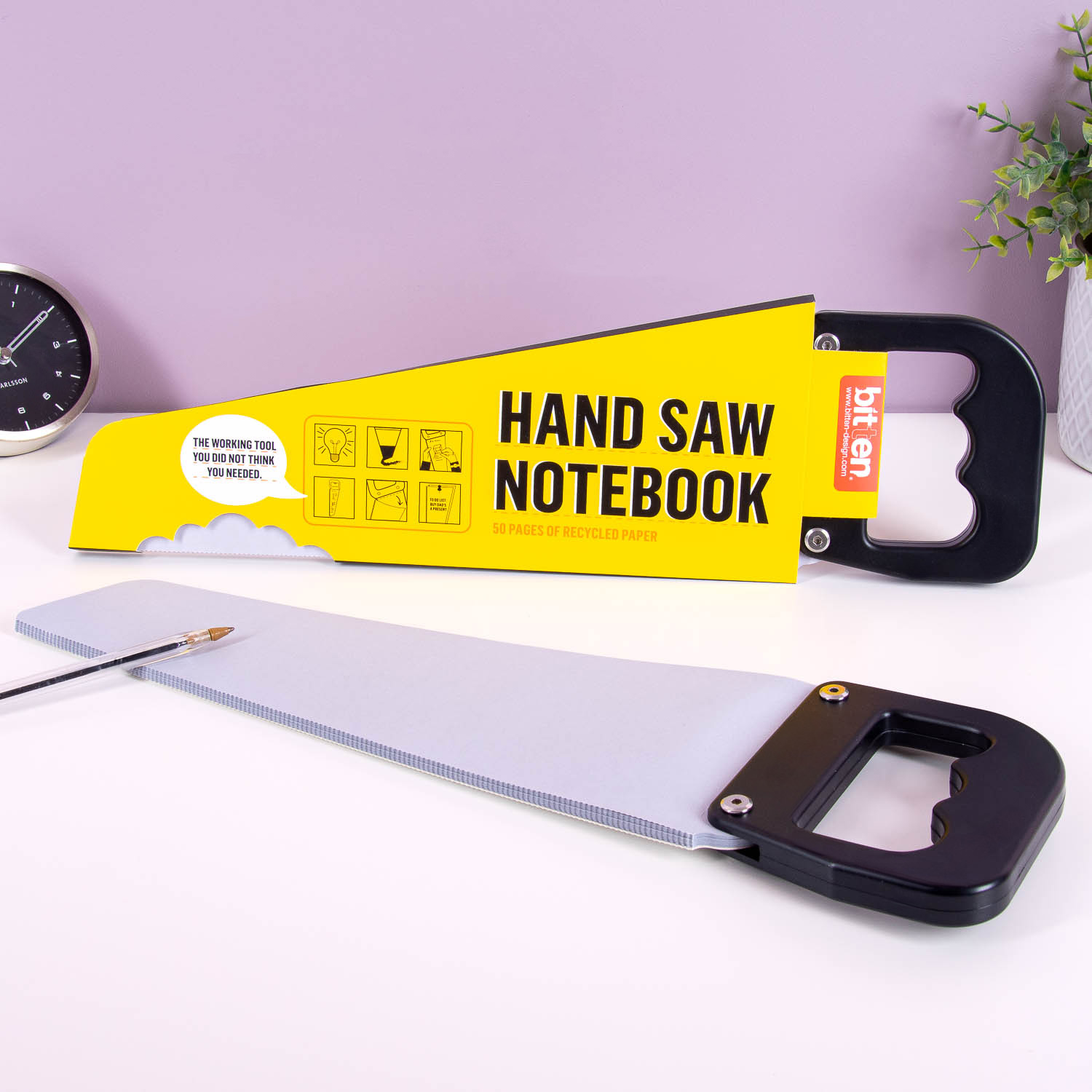 Handzaag notitieboek - Zwart 1 Handzaag notitieboek - Zwart