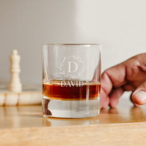 Whiskey glas graveren