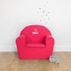 Kinderfauteuil met naam bedrukken - Roze