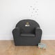 Kinderfauteuil met naam bedrukken - Grijs