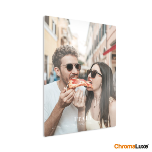 Foto op aluminium afdrukken - Wit (ChromaLuxe) - 15 x 20 cm