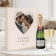 Champagnepakket met glazen - Moët & Chandon Brut - Bedrukte deksel
