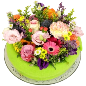 Wilde springerige bloementaart