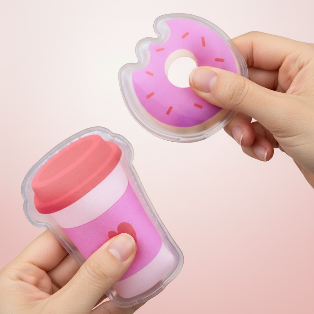 Koffie en donut handverwarmers (set van 2) 1 Koffie en donut handverwarmers (set van 2)