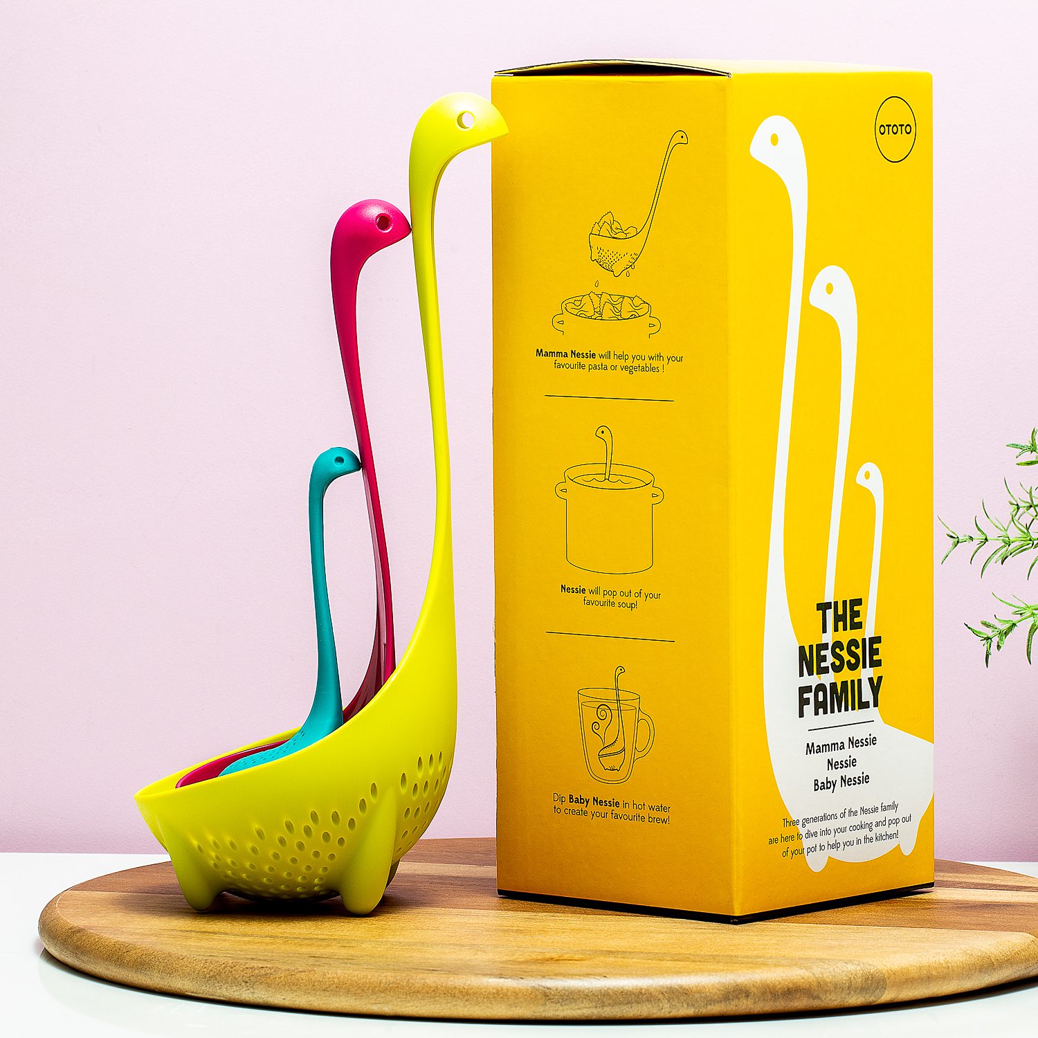 Nessie Familie (Set Van 3) 1 Nessie Familie (Set Van 3)