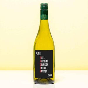 Wijnfles Fijne Vaderdag - Wit (Sauvignon Blanc)