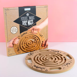 Teamwork doolhof van hout