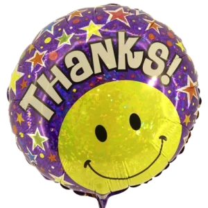 Thank you helium ballon