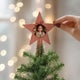 Kerstboom piek ster personaliseren