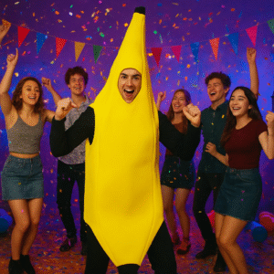 Bananen pak - Banana Costume