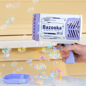 Bubble Gun Bazooka - Elektrisch Bellenblaaspistool met LED-verlichting
