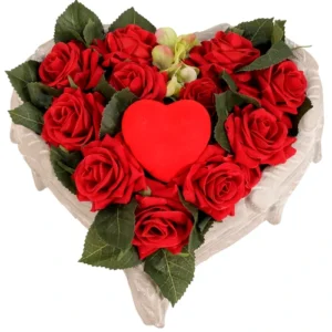 Hart van kunst rozen