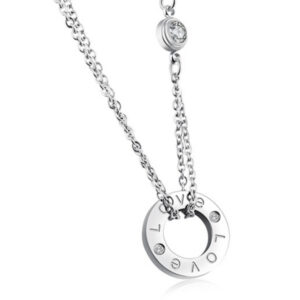Cilla Jewels ketting Zilver Love Pendant