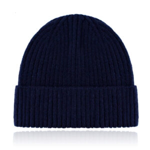 Classic Beanie Muts Dames - Navy Blue