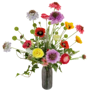 Kunstbloemen boeket Femke