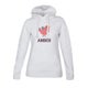 Hoodie voor dames bedrukken - Grijs - S
