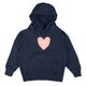 Hoodie voor kinderen bedrukken - Navy - 4 jaar
