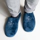 Pantoffels bedrukken - Blauw - Maat 39-42