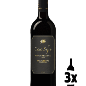 3 flessen Casa Safra Black Label Gran Reserva Probeerpakket